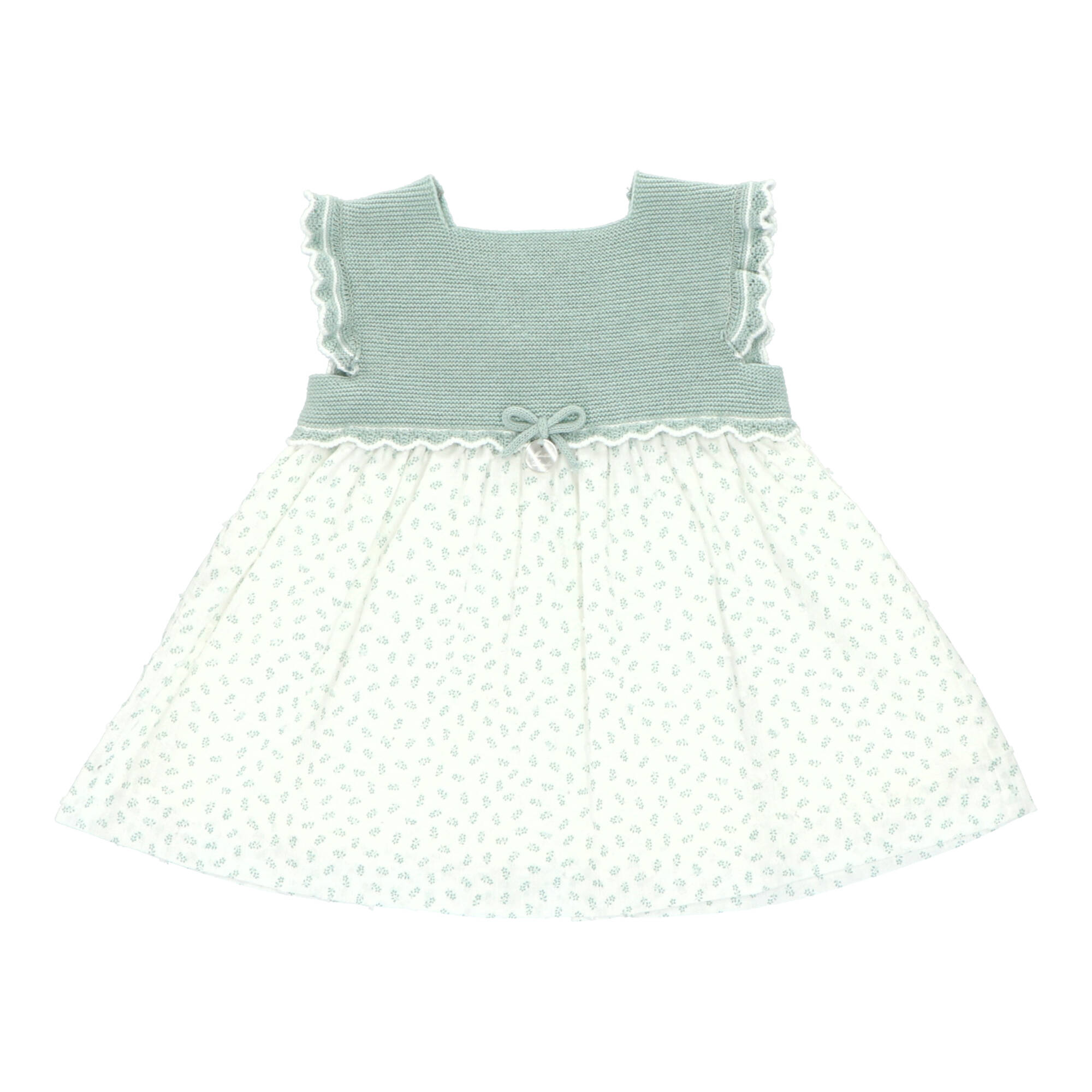 Vestido Punto Tela Niña Green – Royal Baby Brands