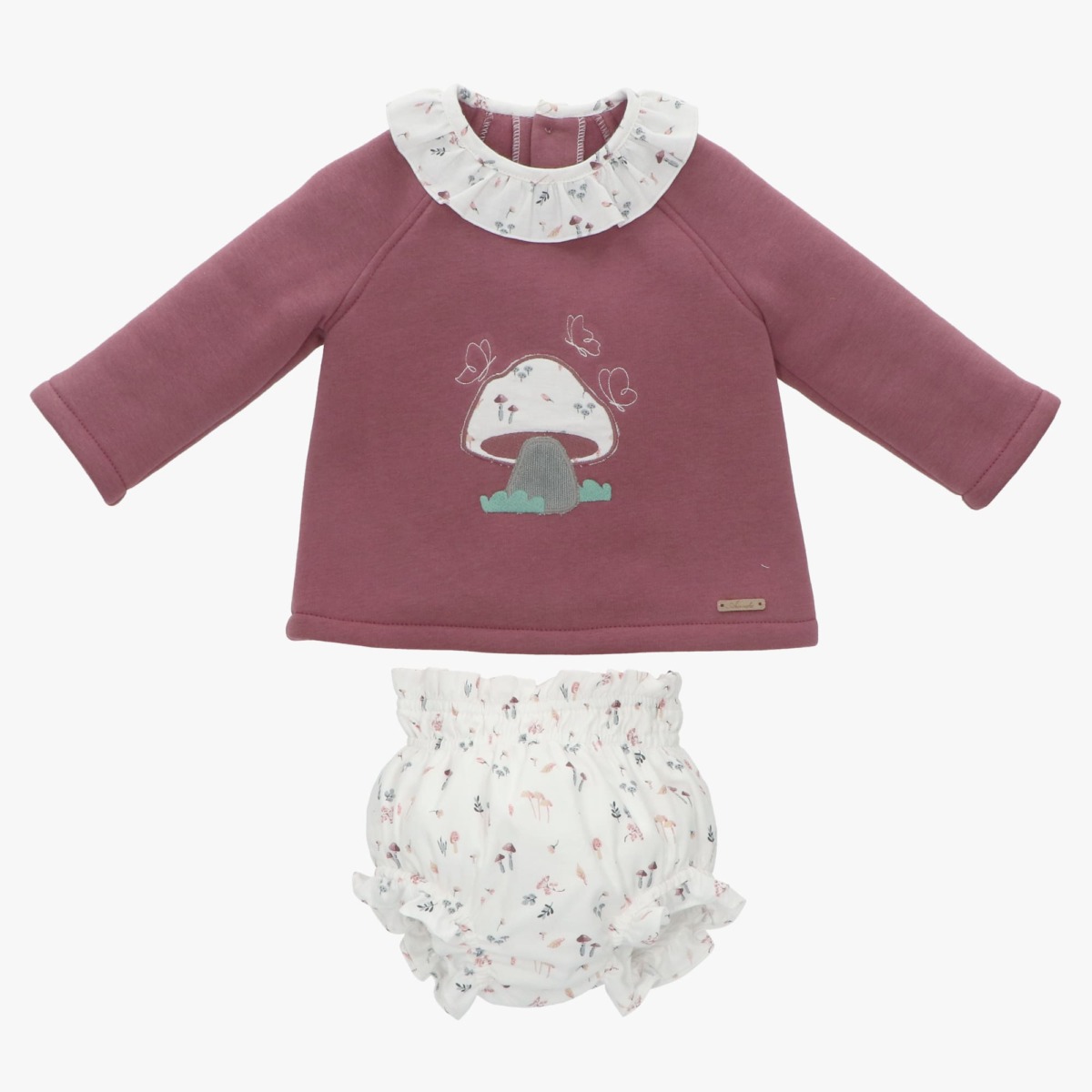 Conjunto Sudadera Braga Niña Funghi