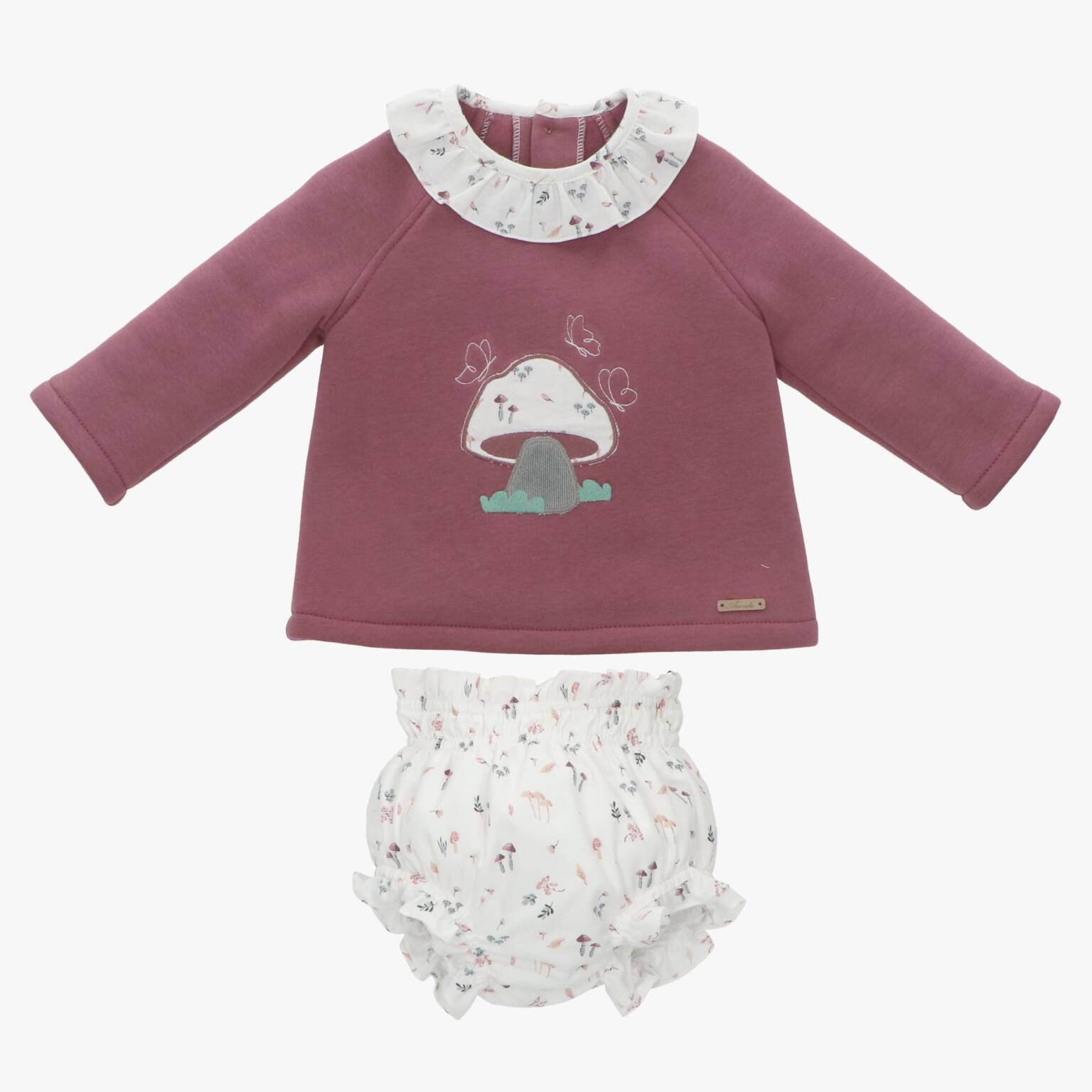 Conjunto Sudadera Braga Niña Funghi