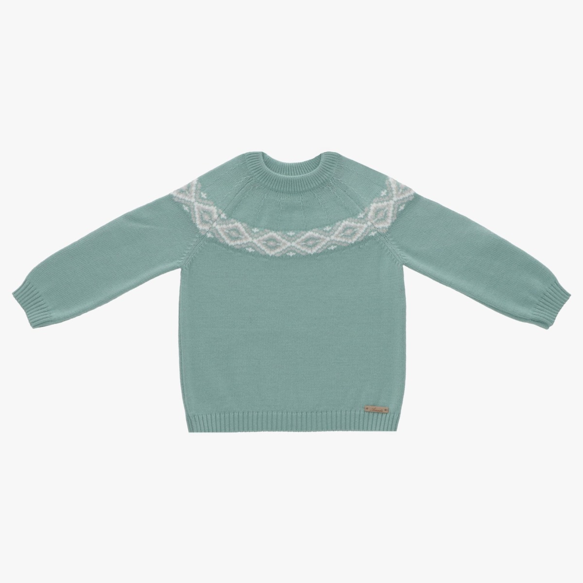 Jersey Punto Jaquard Niño Moss