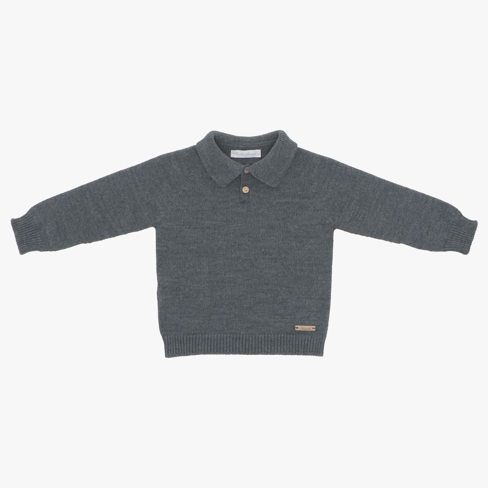 Jersey Punto con Cuello Niño Khardal