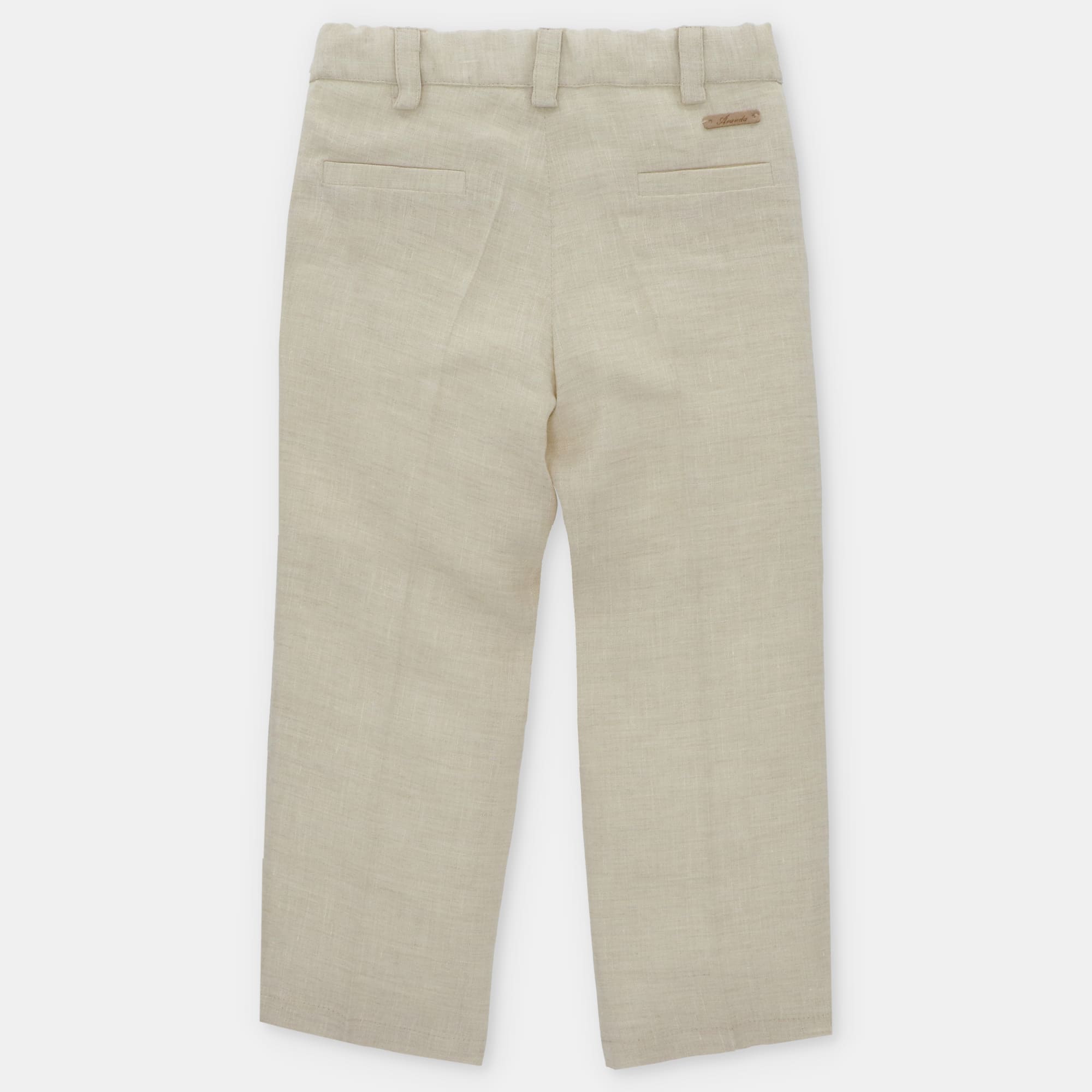 Pantalón Largo Lino Jazmín - Imagen 2