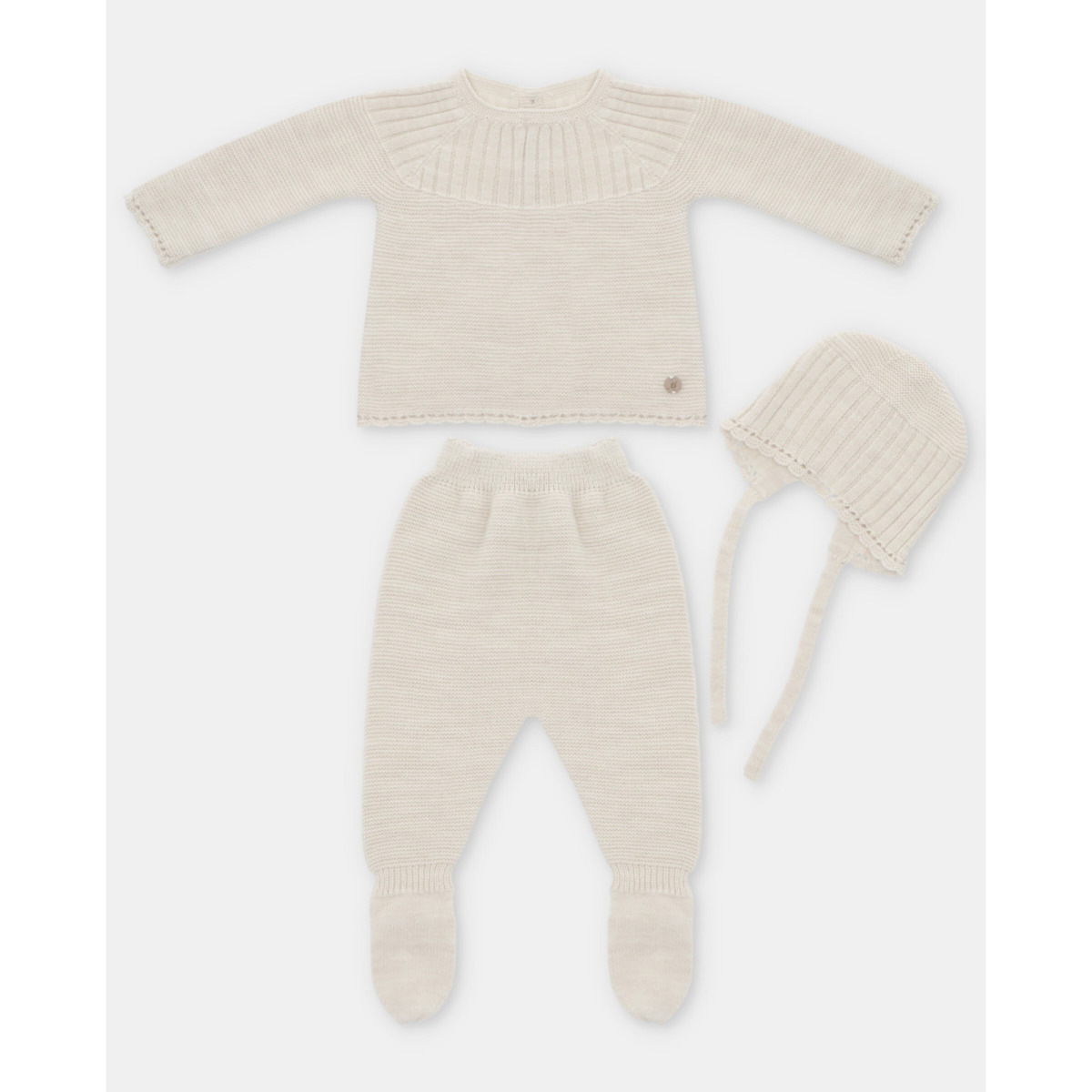 Conjunto Primera Puesta Unisex Links Sabbia