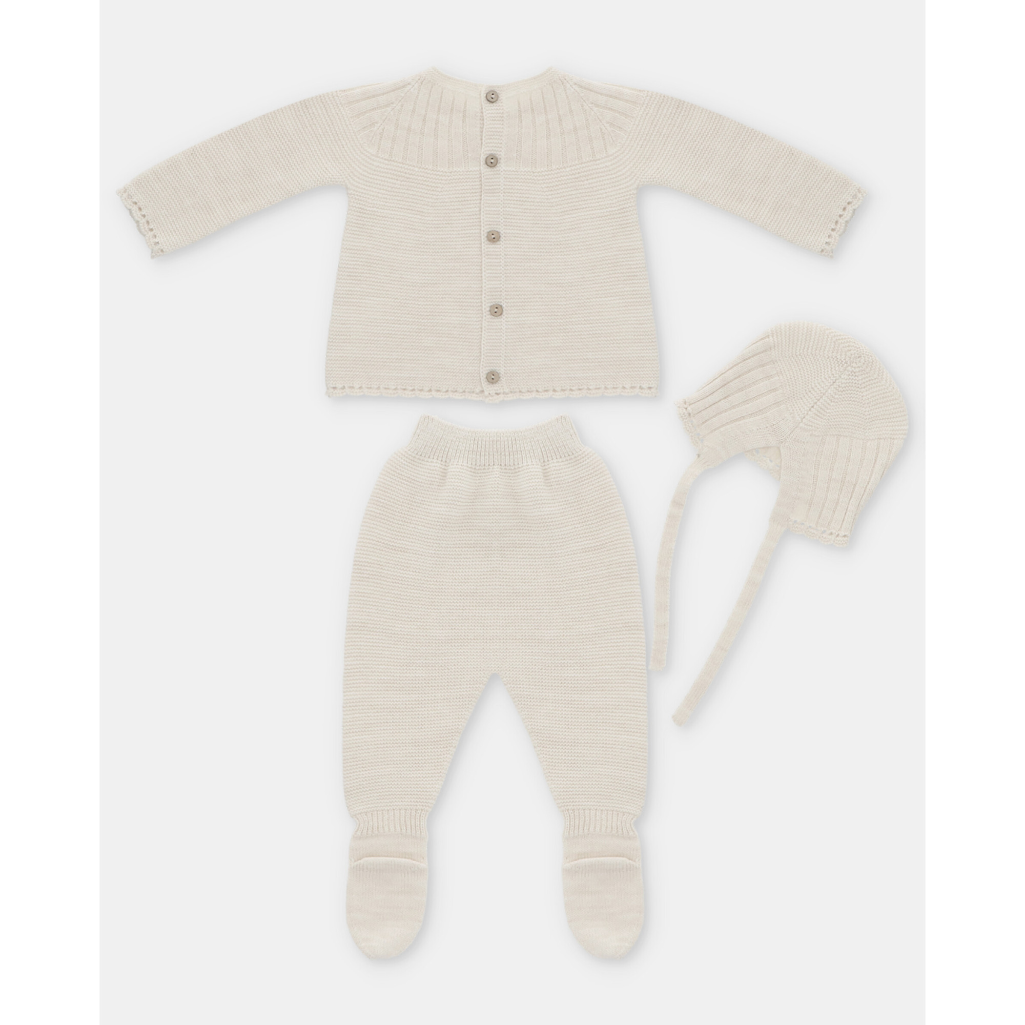 Conjunto Primera Puesta Unisex Links Sabbia - Imagen 2