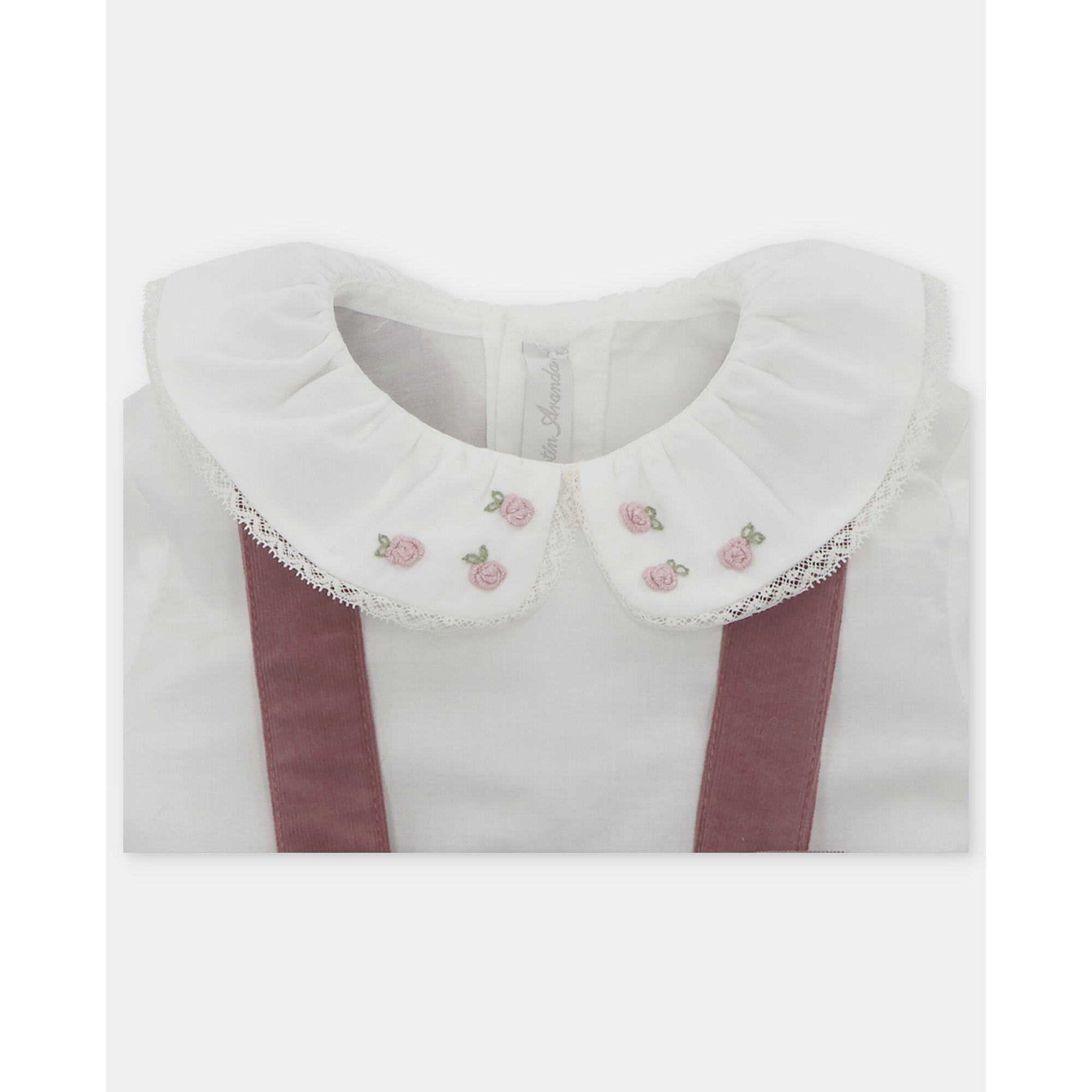 Conjunto Blusa Braga Niña Plum - Imagen 3