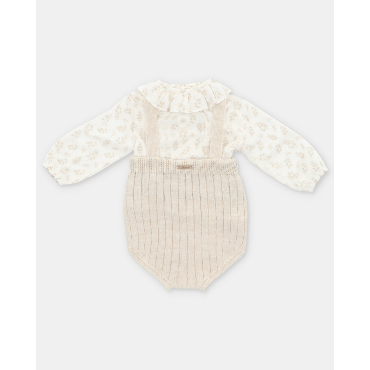 Conjunto Blusa Peto Niña Sabbia