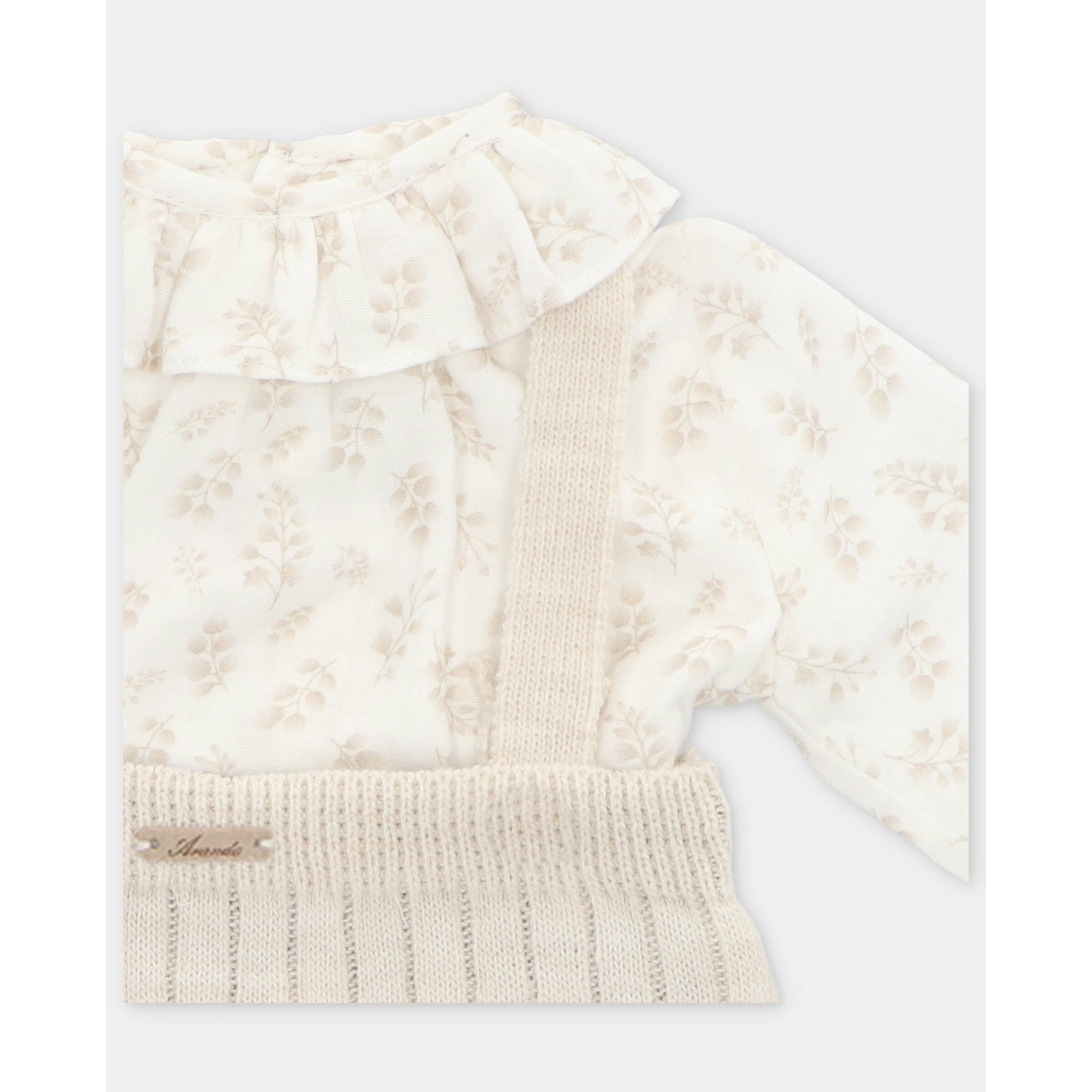 Conjunto Blusa Peto Niña Sabbia - Imagen 3