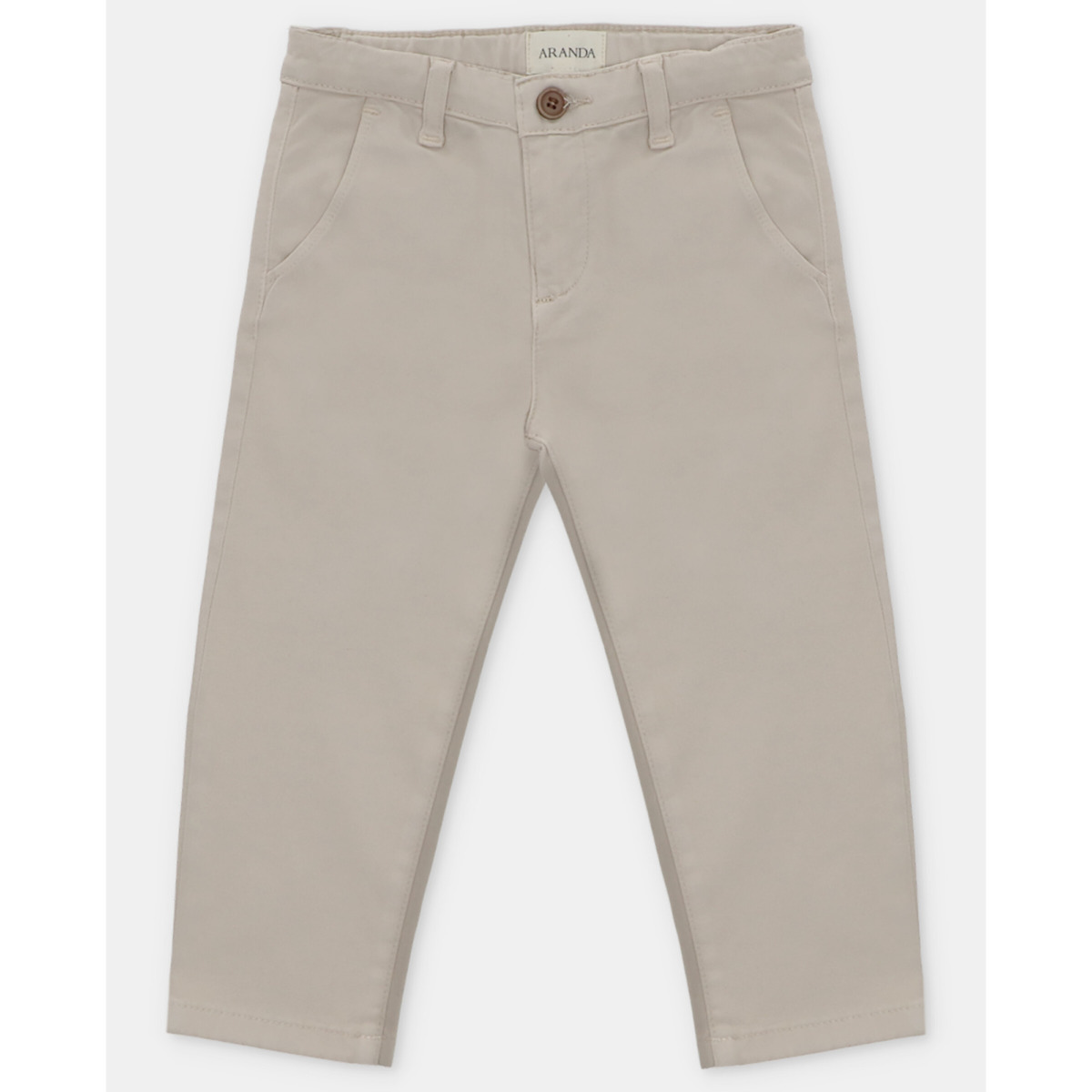 Pantalón Sarga Cremallera Niño Ciel