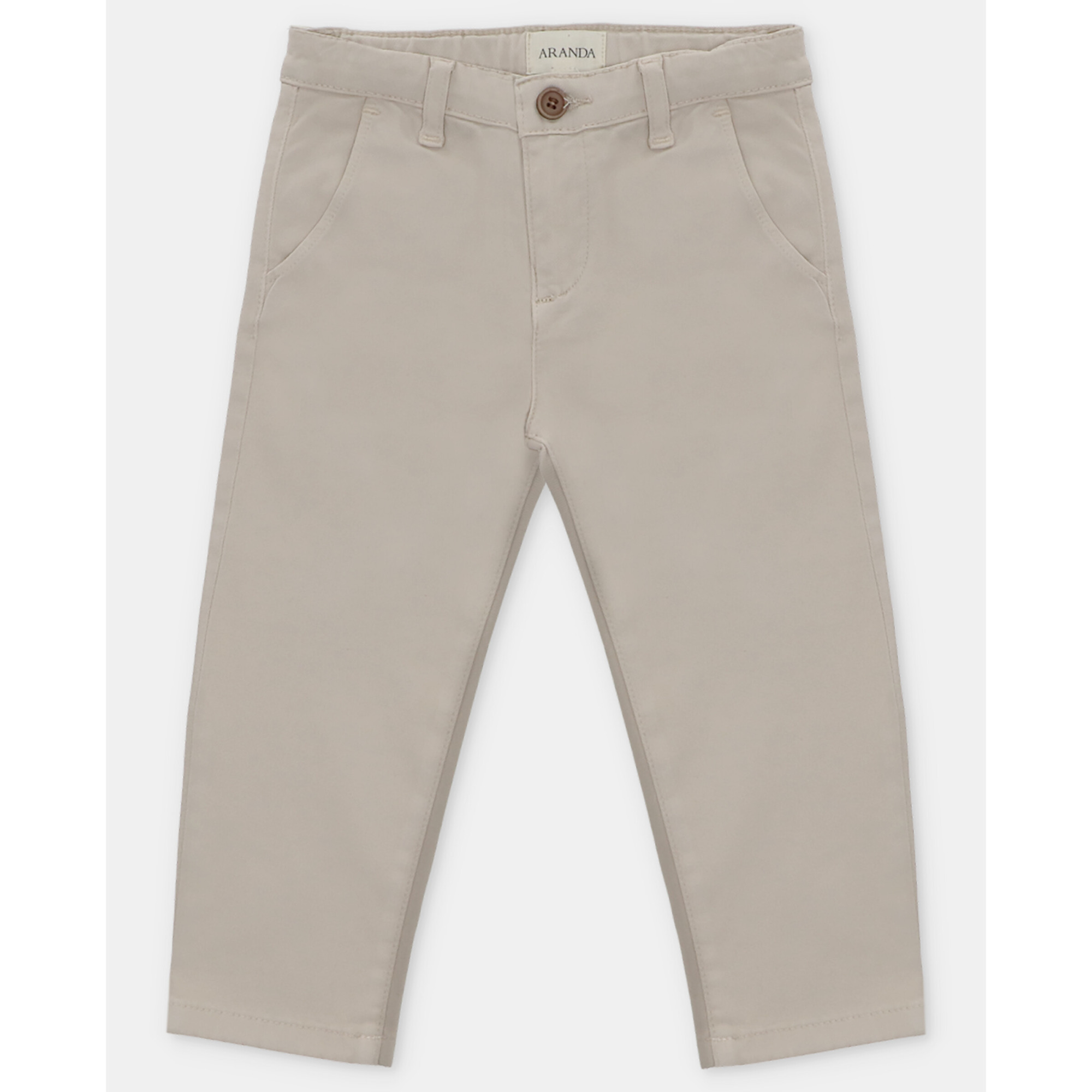 Pantalón Sarga Cremallera Niño Ciel