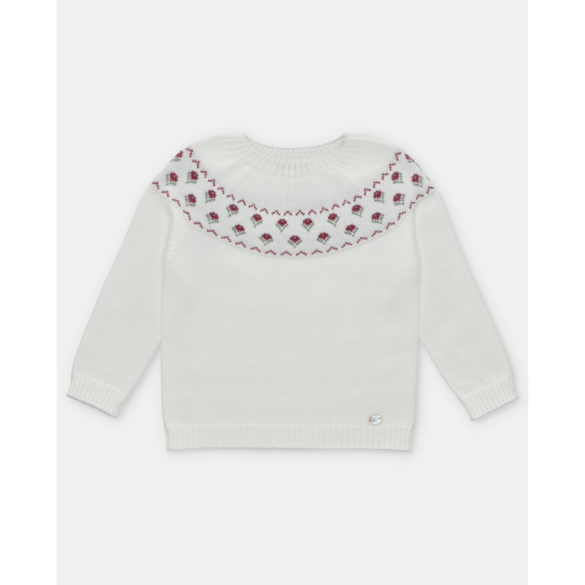 Jersey Jaquard NiƱa Plum