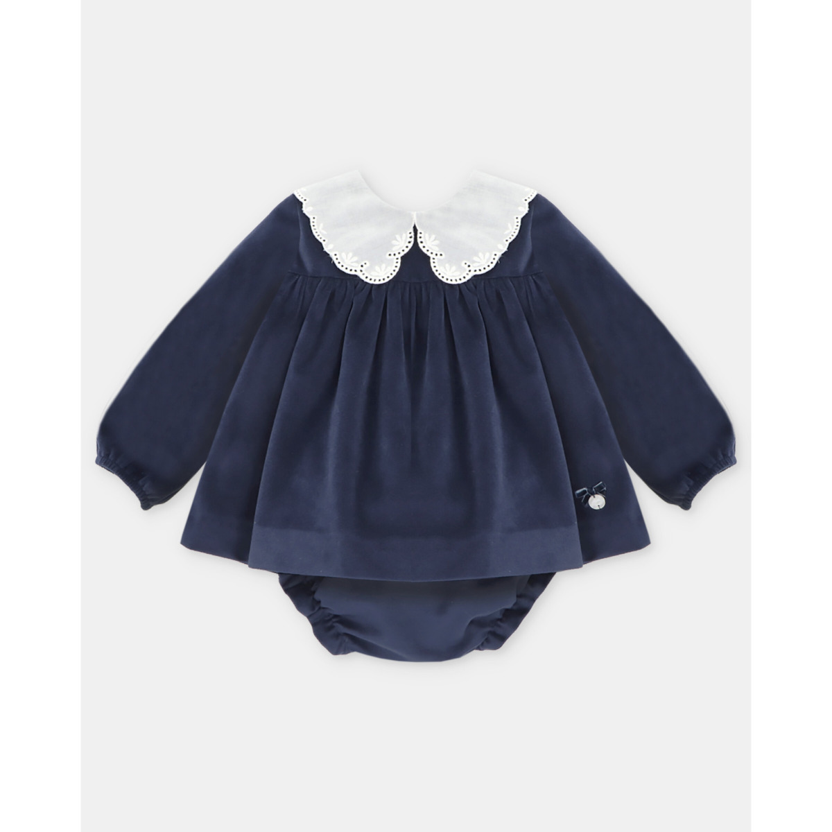 Jesusito Terciopelo Niña Dark Blue