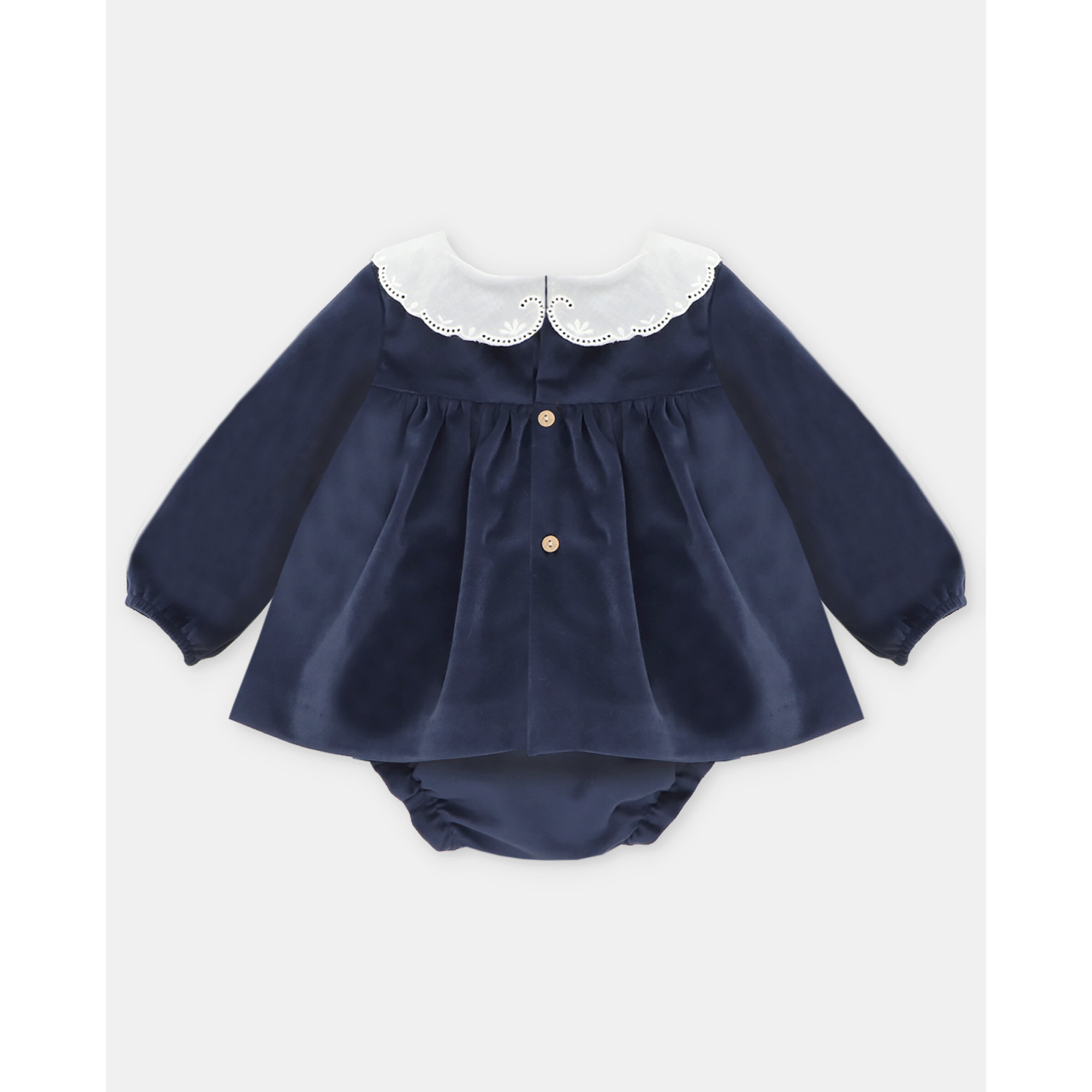 Jesusito Terciopelo Niña Dark Blue - Imagen 2