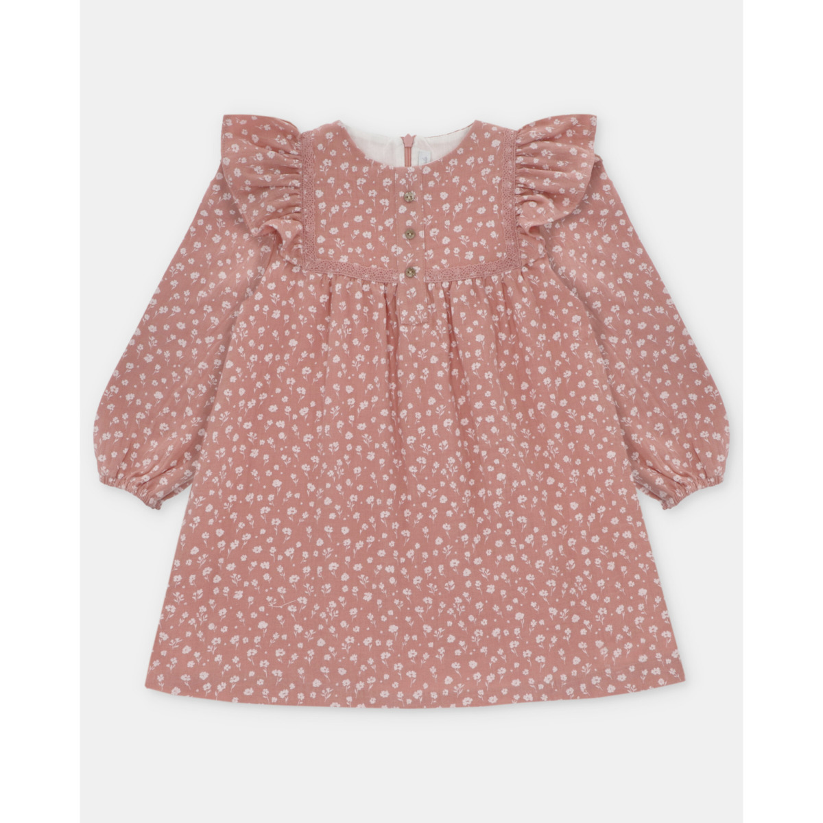 Vestido Volante Hombros NiƱa Forest
