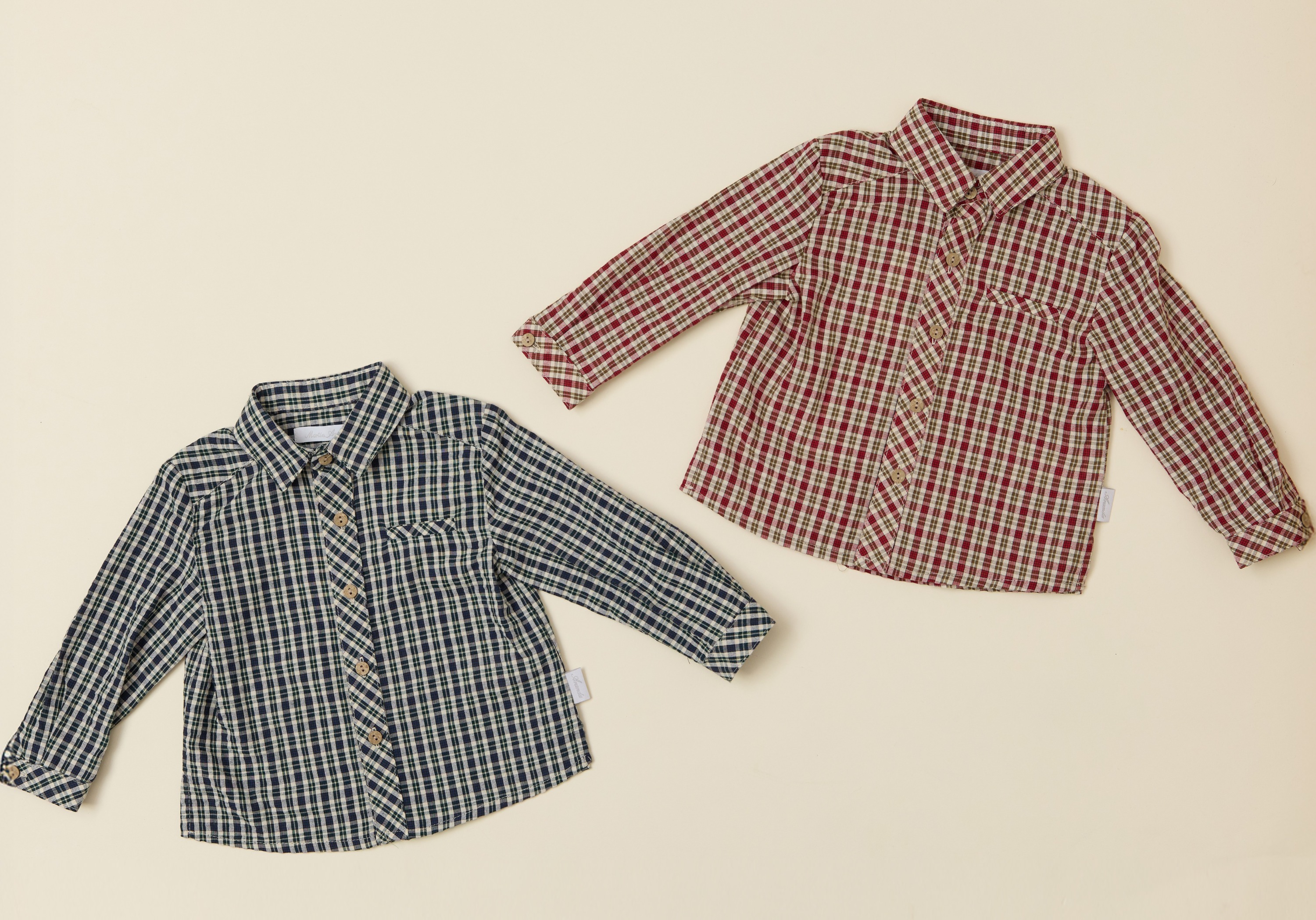 Camisa Cuadros Niño Dark Blue - Imagen 4