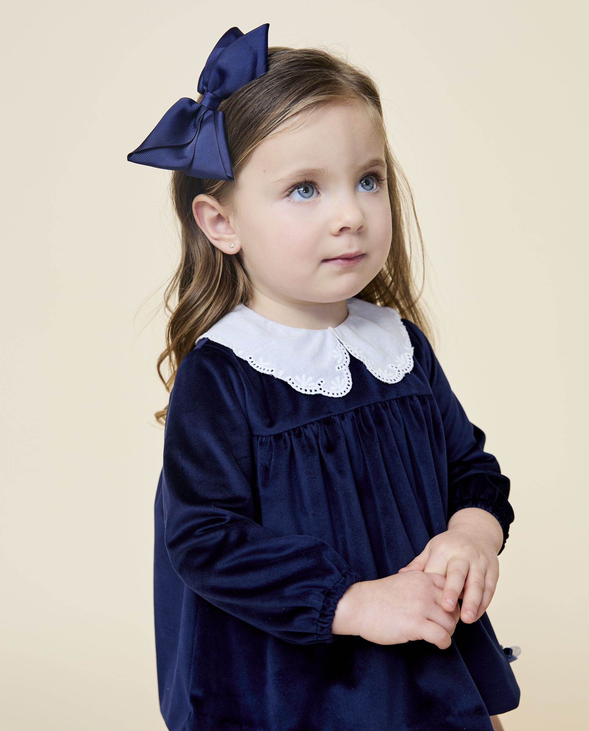 Jesusito Terciopelo Niña Dark Blue - Imagen 4