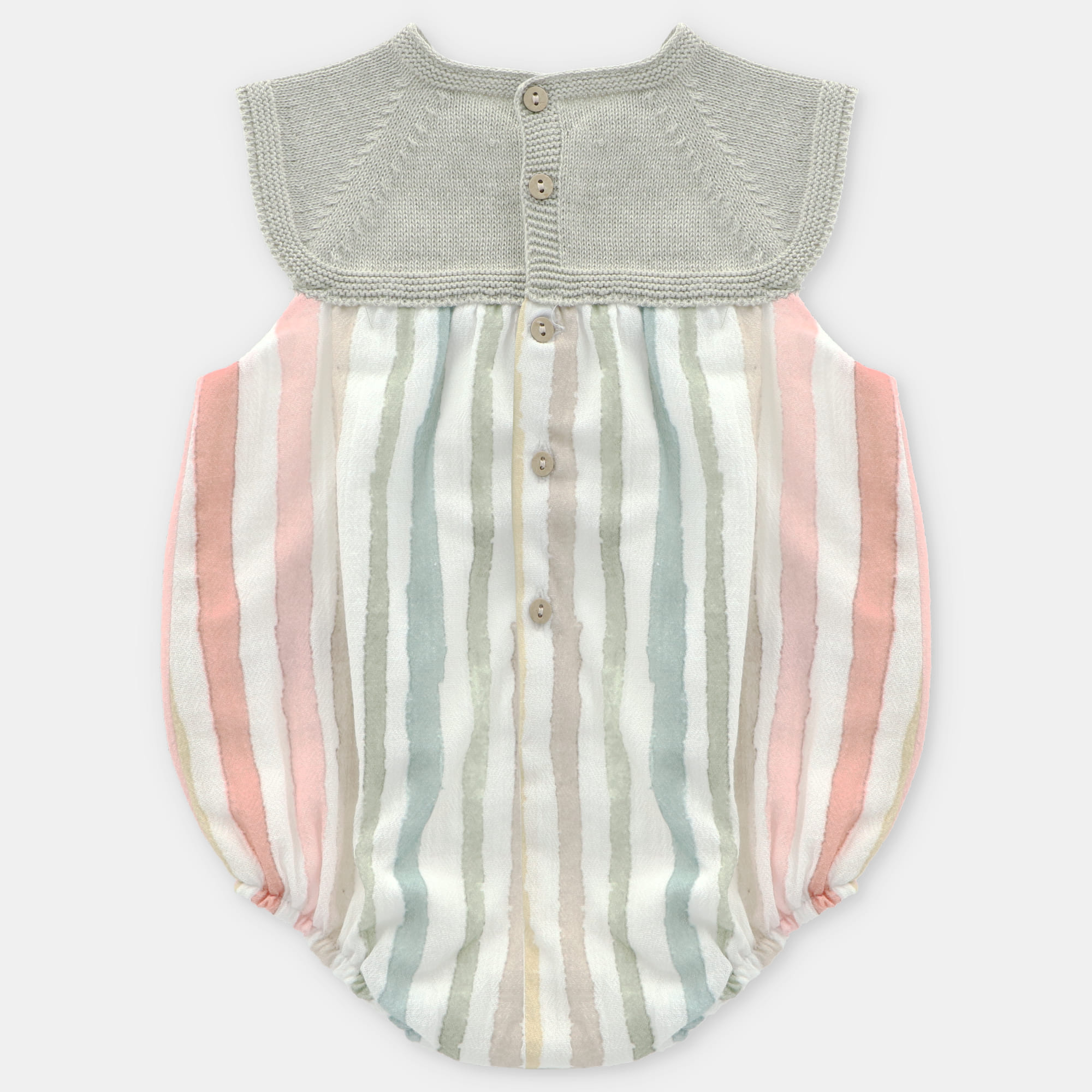 Pelele Punto y Tela Unisex Salve - Imagen 2