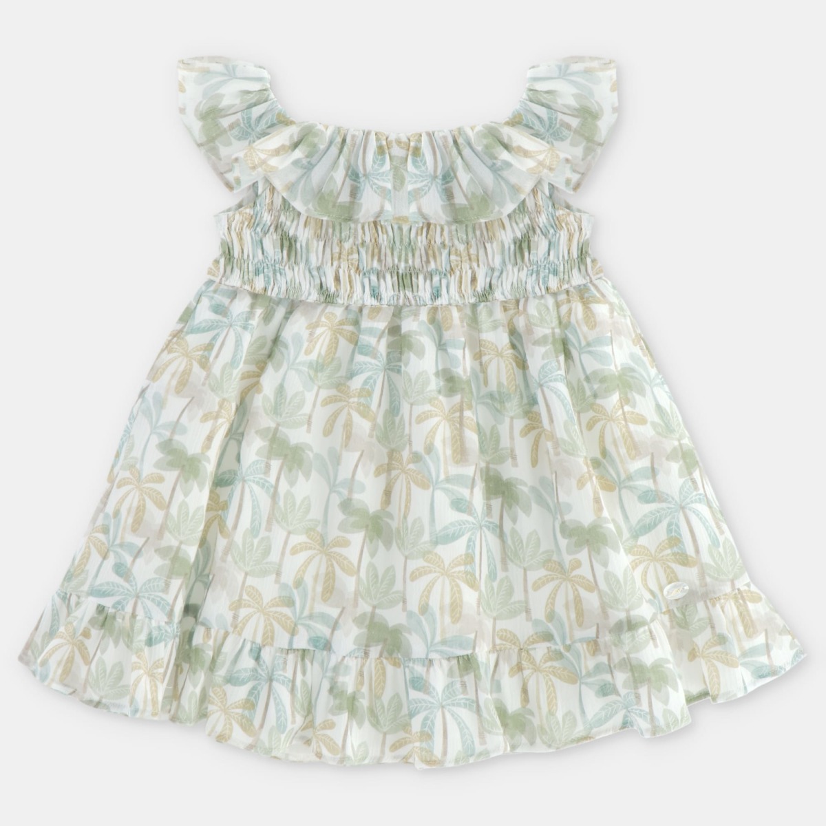 Vestido NiƱa Palmeras Palmi