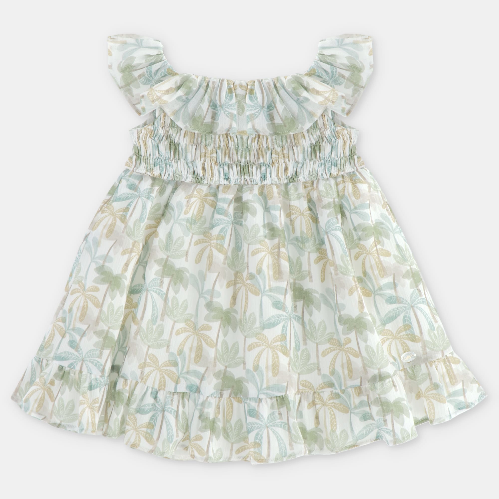 Vestido Niña Palmeras Palmi