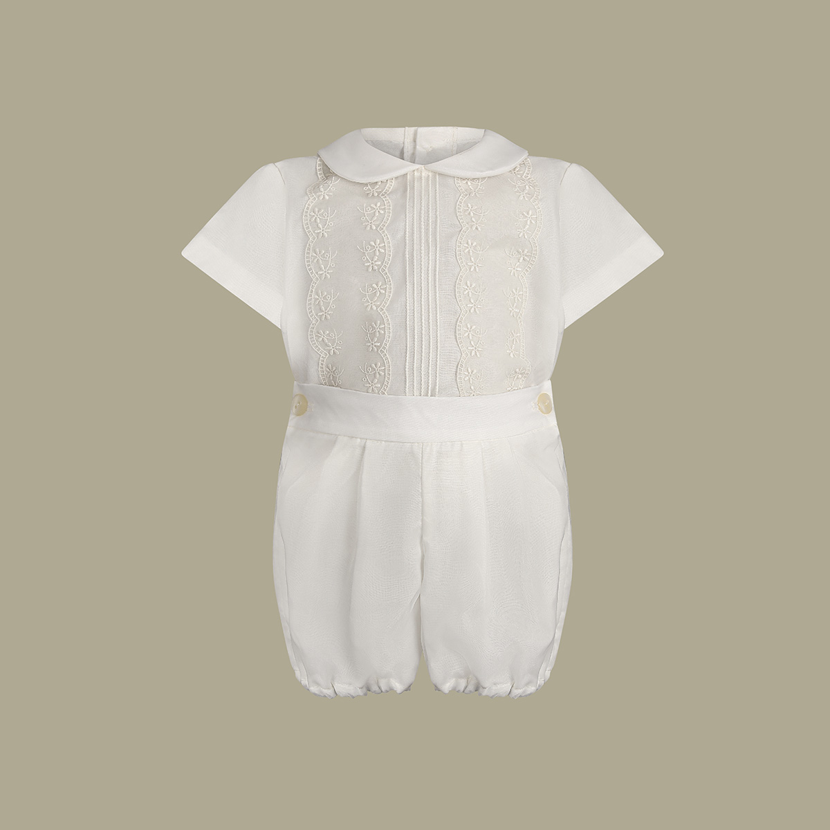 Conjunto Cristal Organza con Bordado
