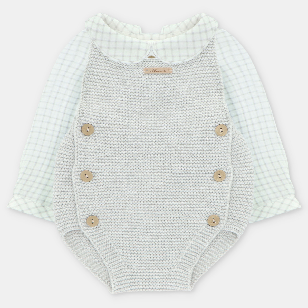 Conjunto Camisa Peto Niño Cambridge