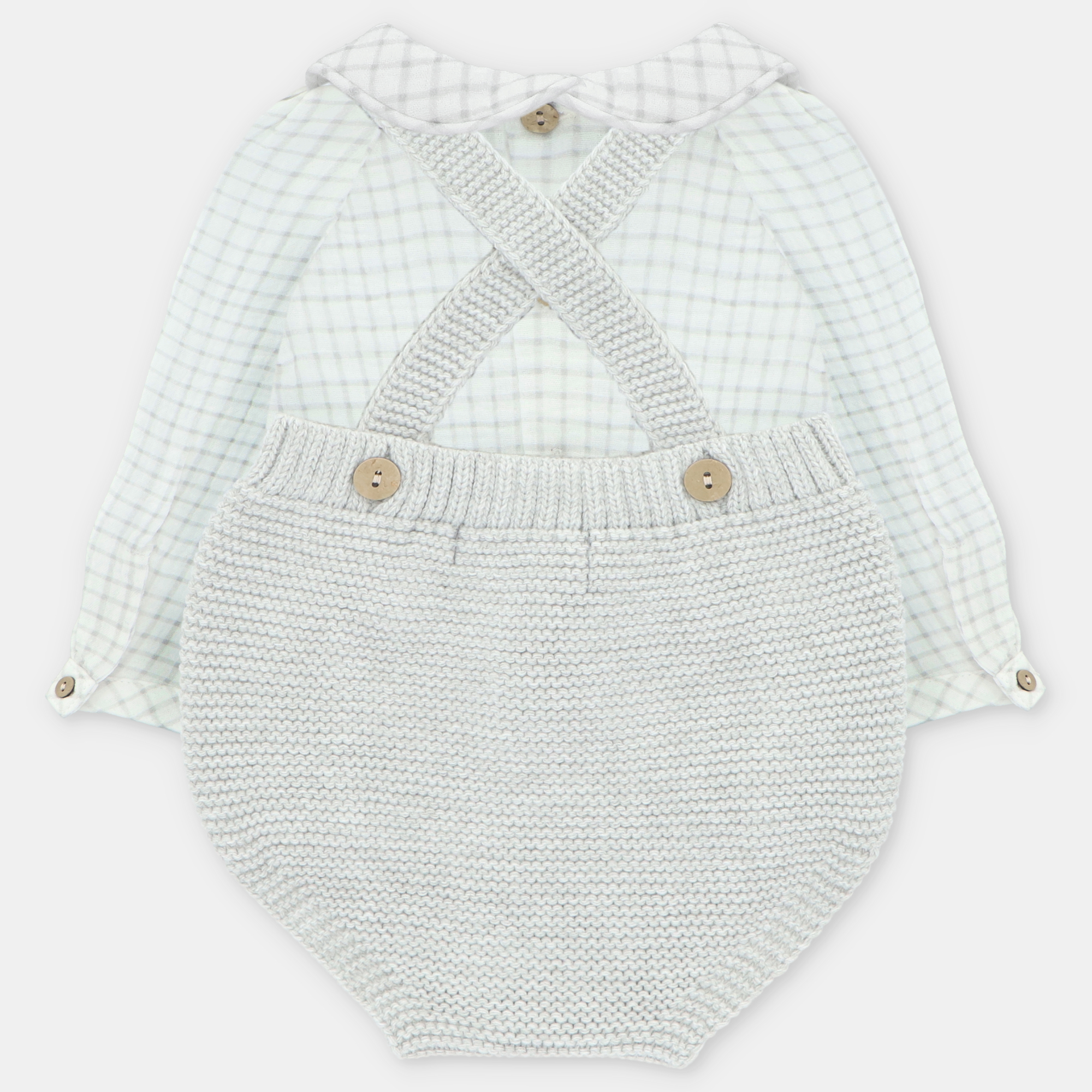 Conjunto Camisa Peto Niño Cambridge - Imagen 2