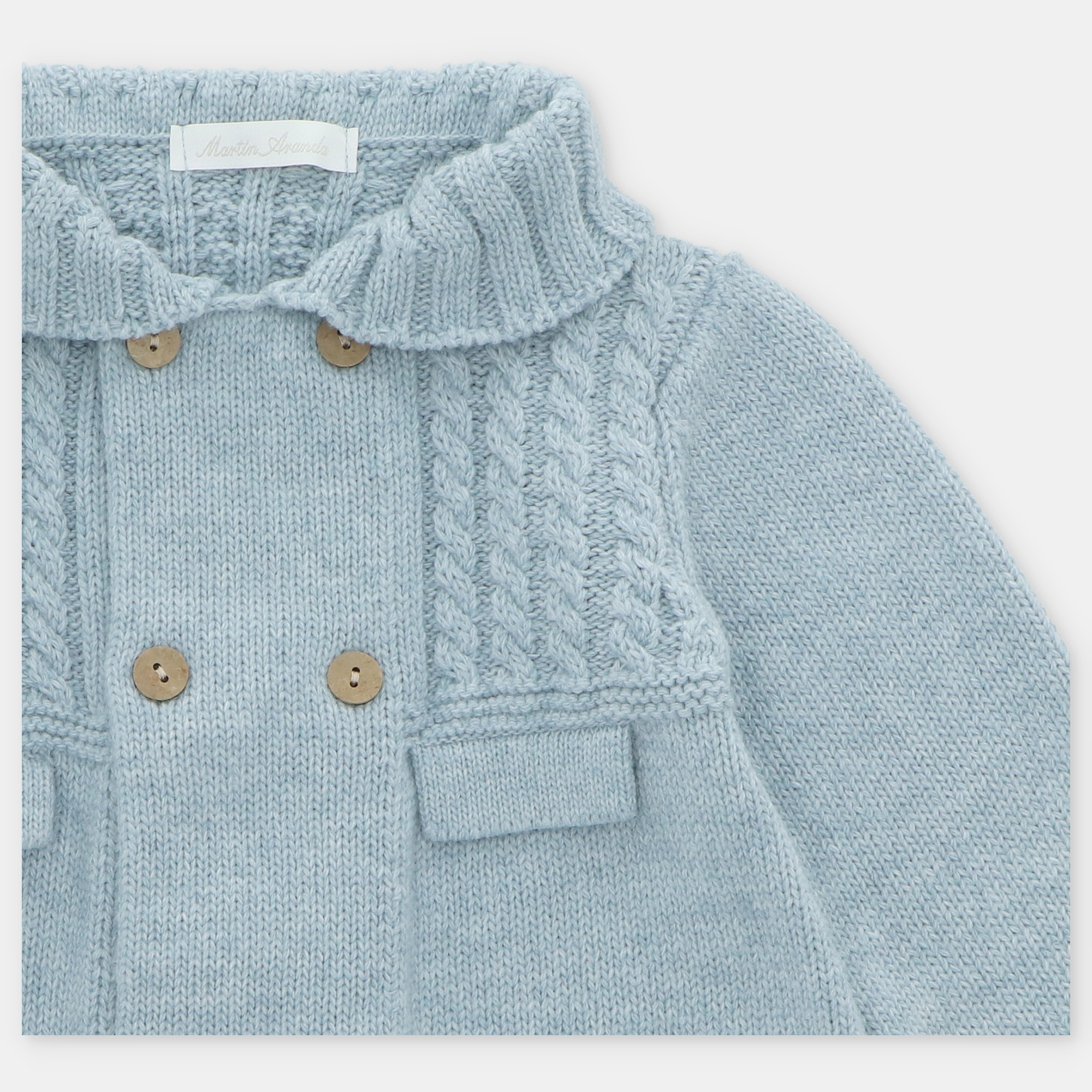 Abrigo Punto Unisex Sheffield - Imagen 3