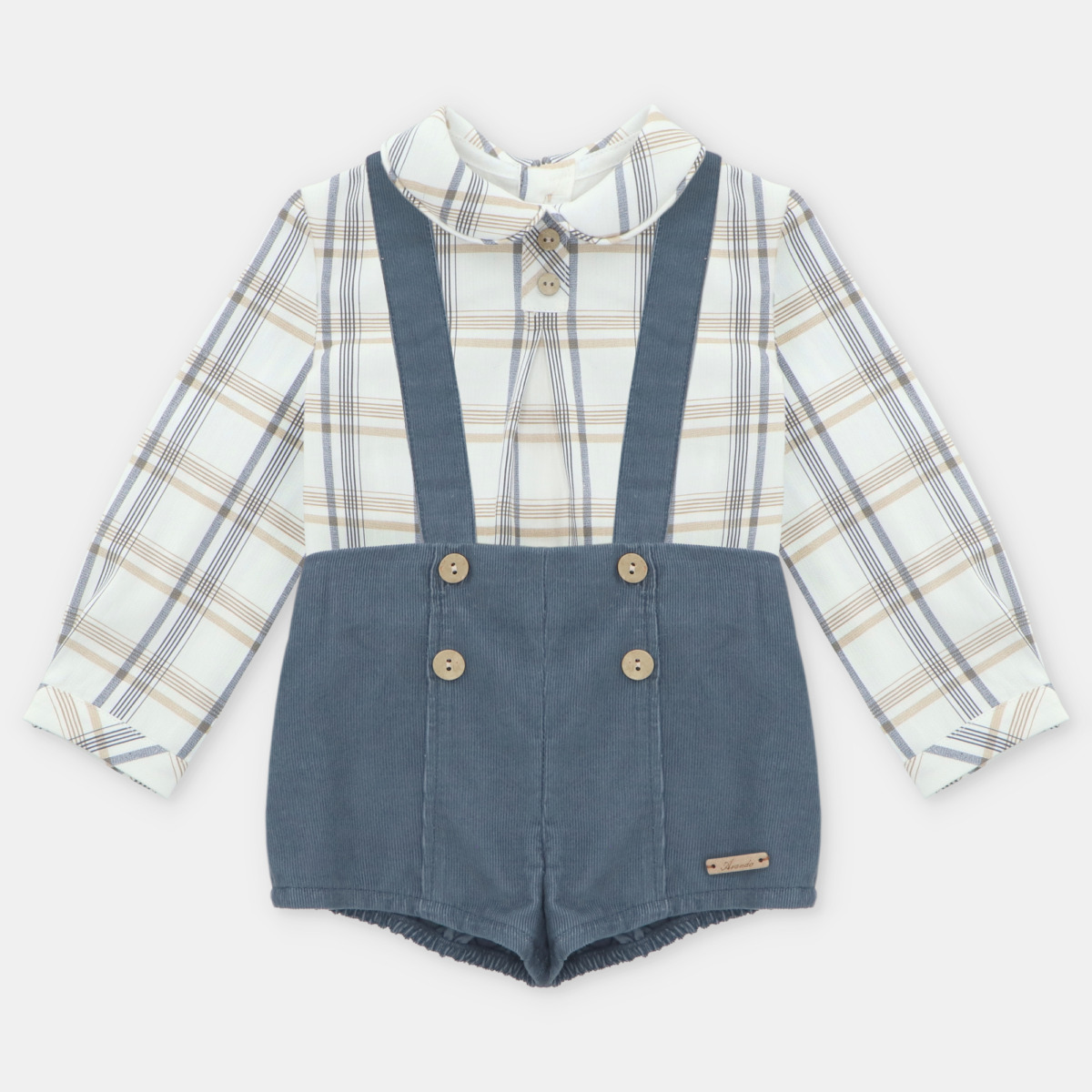 Conjunto Camisa Bombacho Niño Leicester