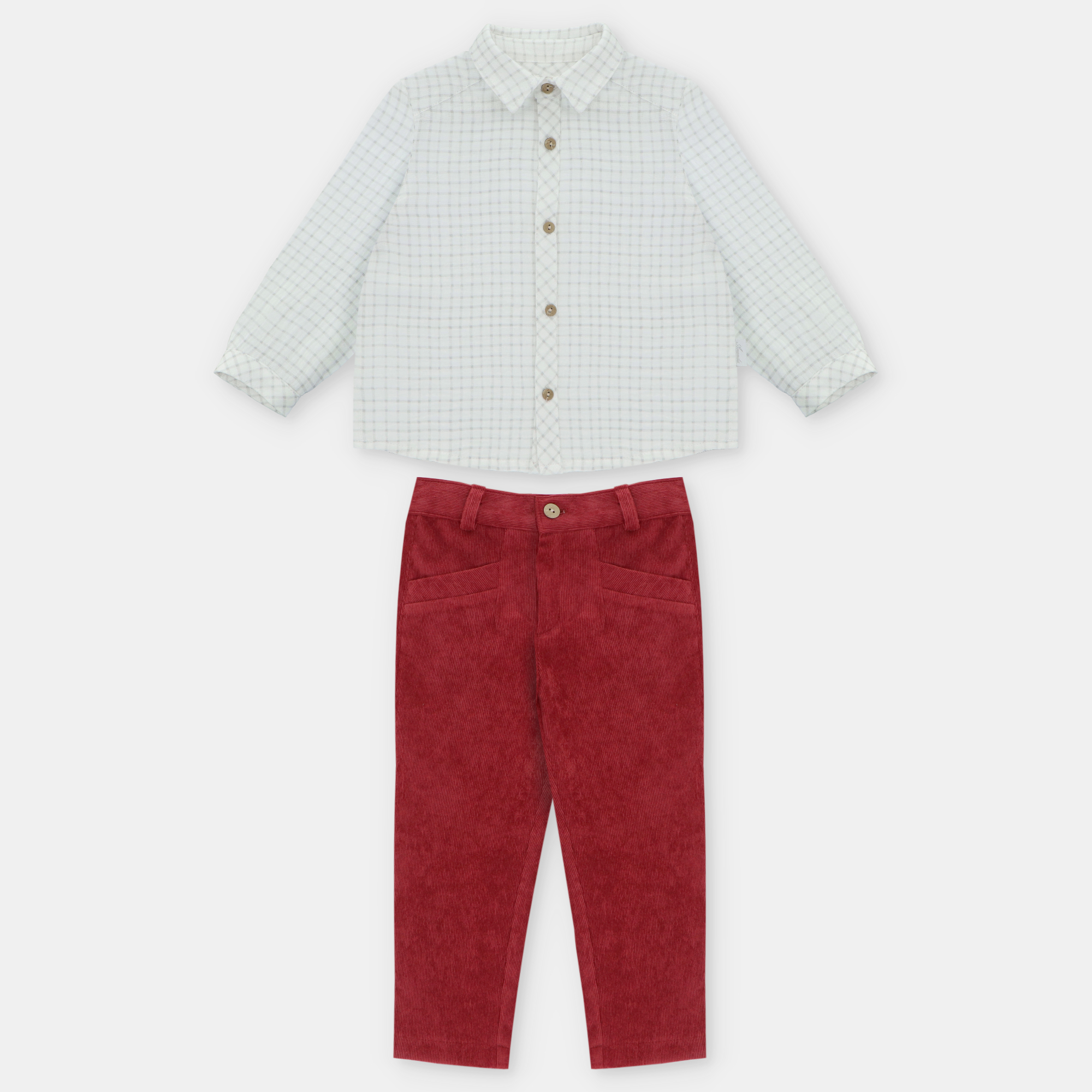 Conjunto Camisa Pantalón Niño Manchester