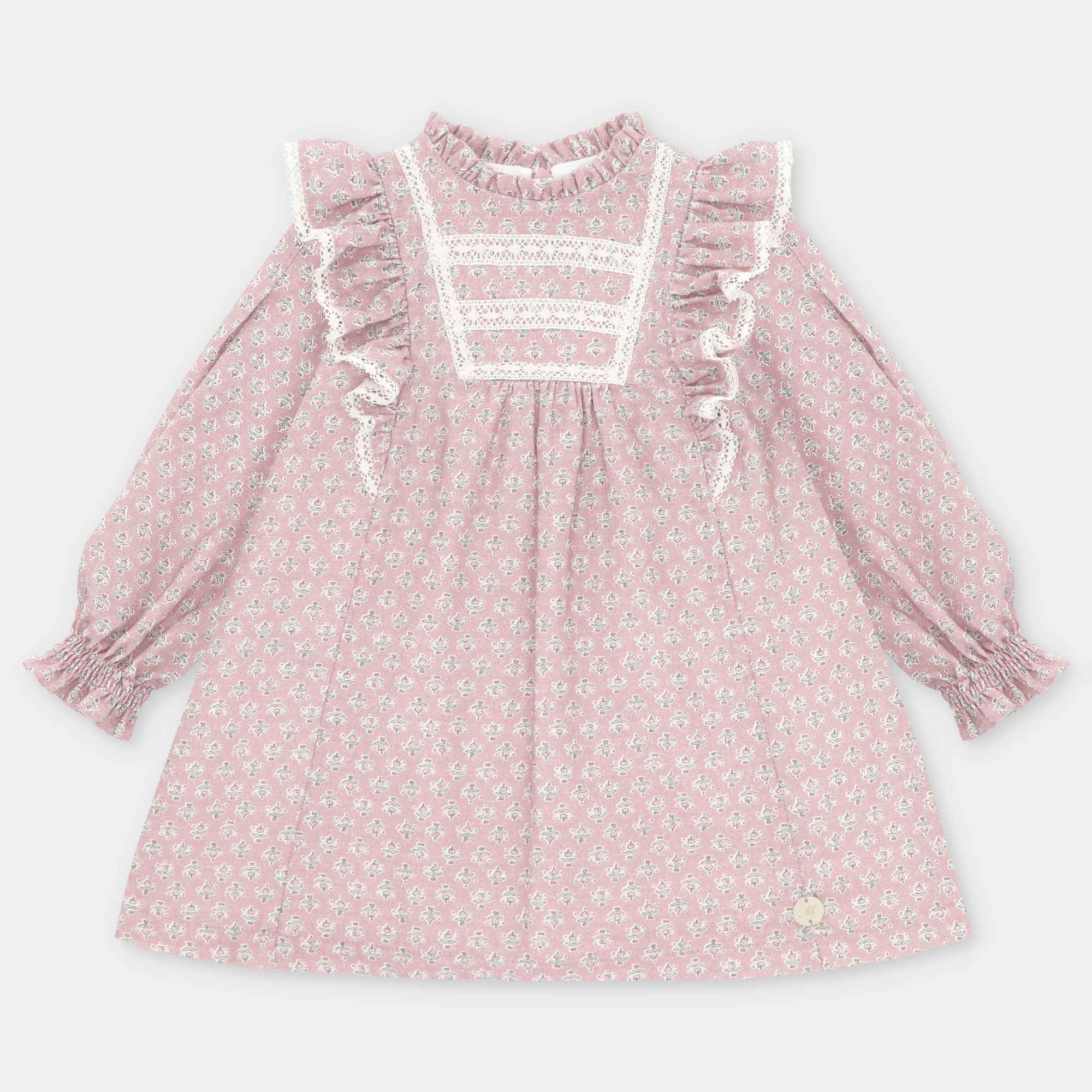 Vestido Cuello Corbatero Niña Cardiff