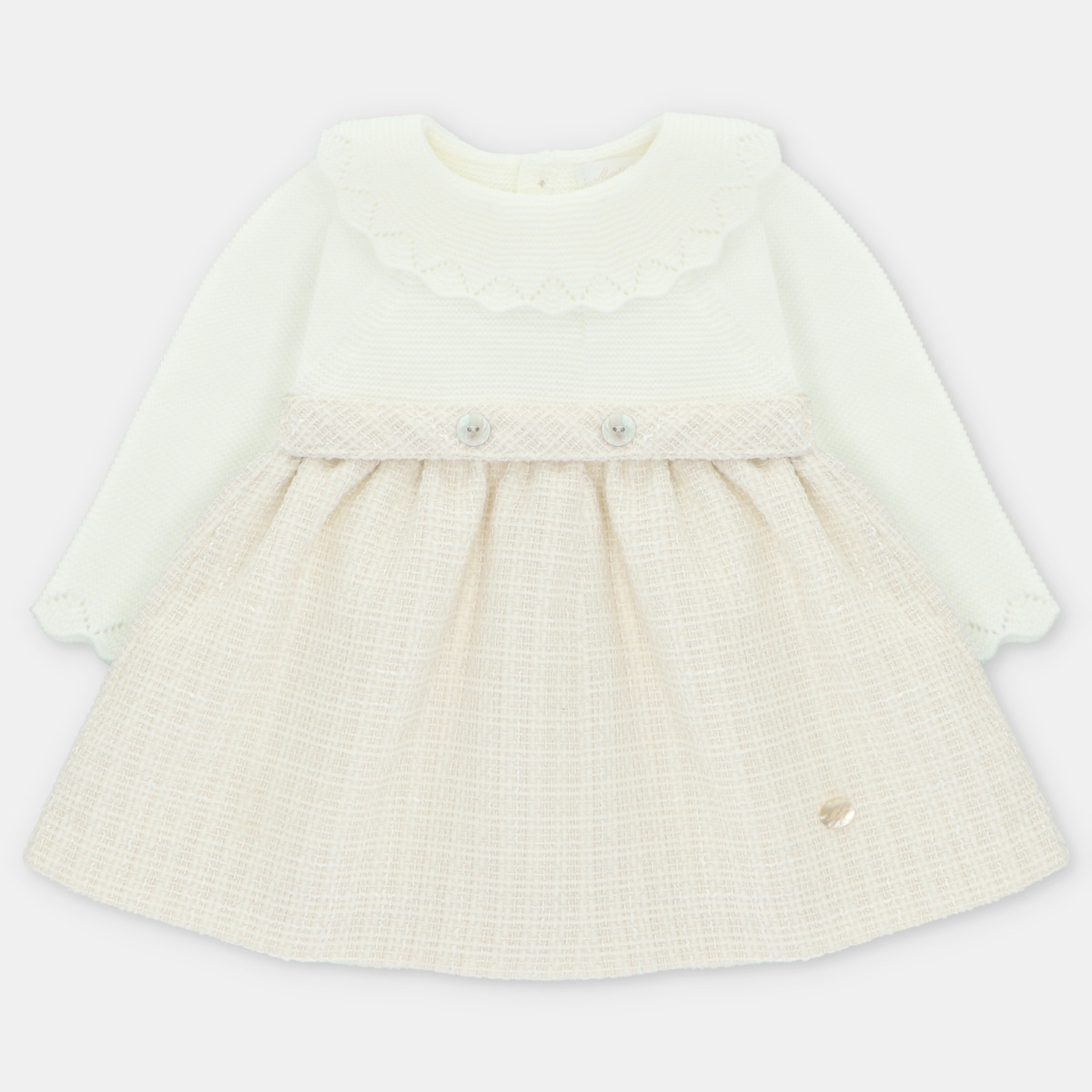 Vestido Punto y Tela Niña Derby