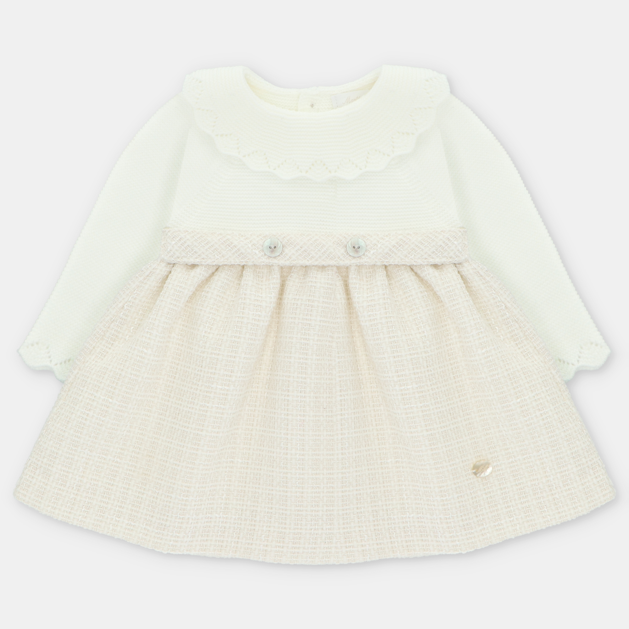 Vestido Punto y Tela Niña Derby