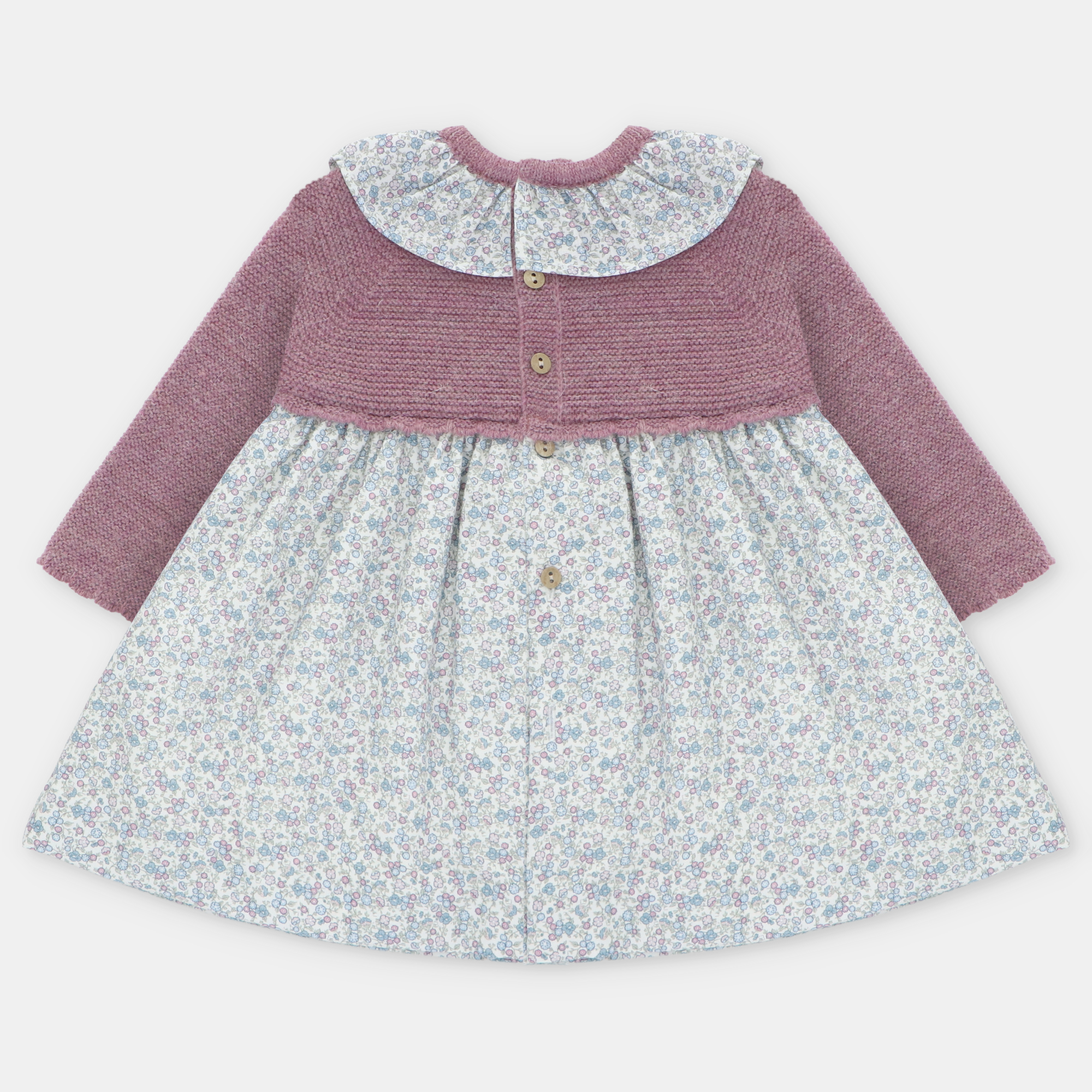 Vestido Punto y Tela Niña Costwold - Imagen 2