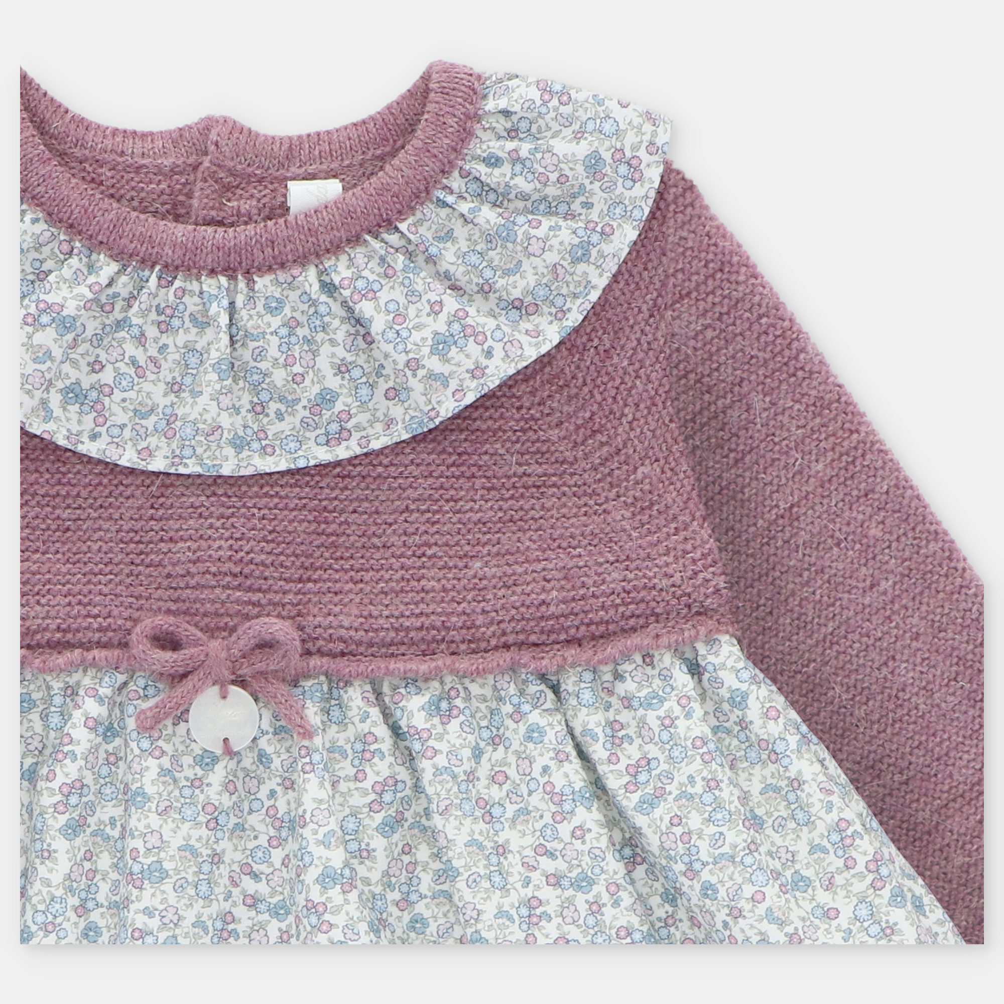 Vestido Punto y Tela Niña Costwold - Imagen 3