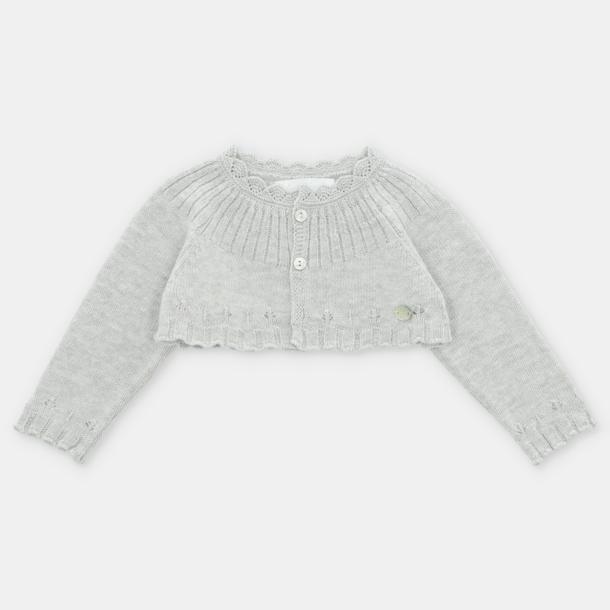 Cardigan Punto Corto Niña Cambridge