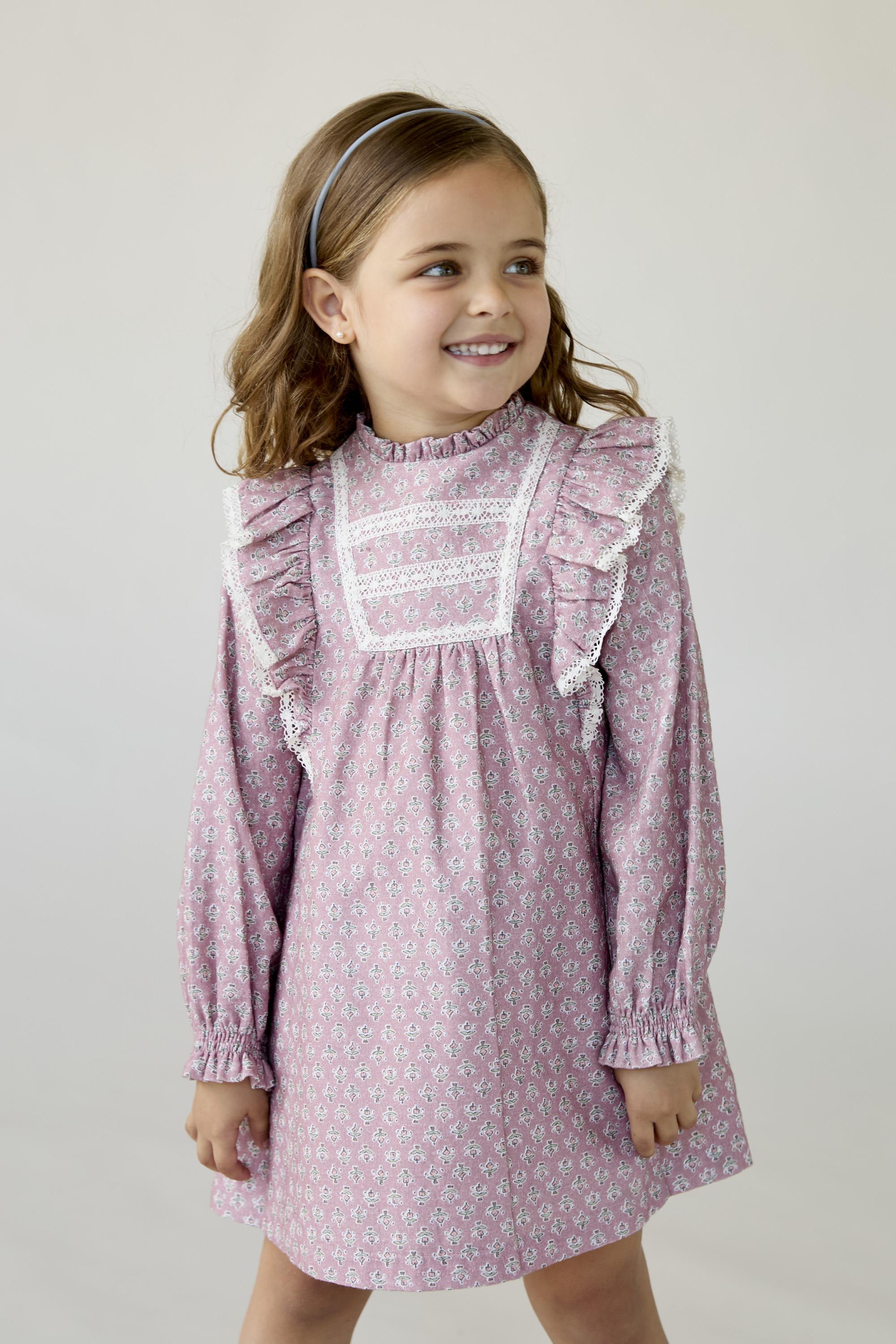 Vestido Cuello Corbatero Niña Cardiff - Imagen 4