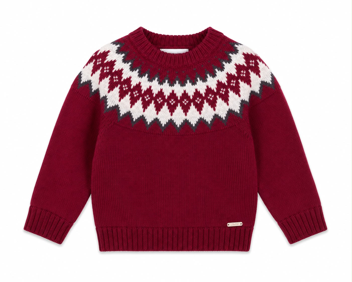 Jersey Jaquard Rombos Niño Manchester