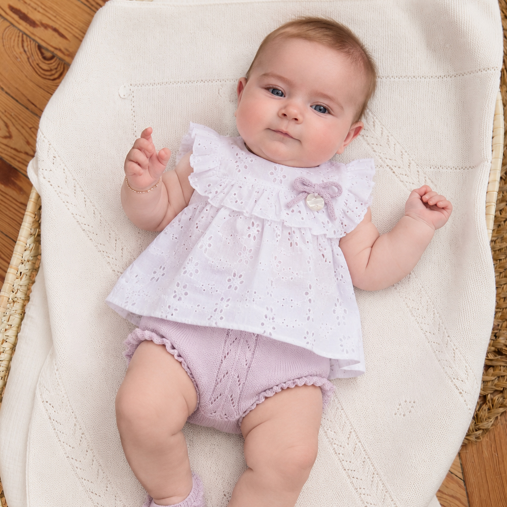 Conjunto Blusa Braga Niña Niagara