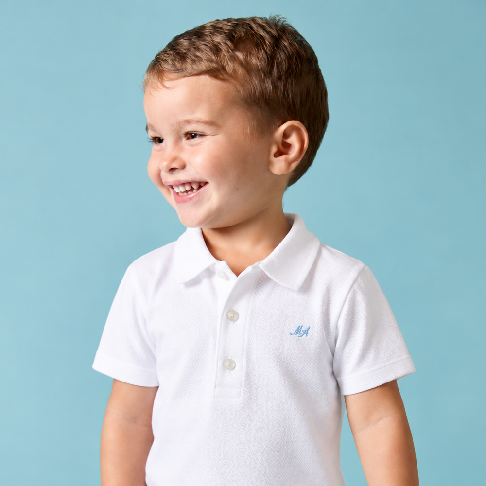 Polo Niño Coral