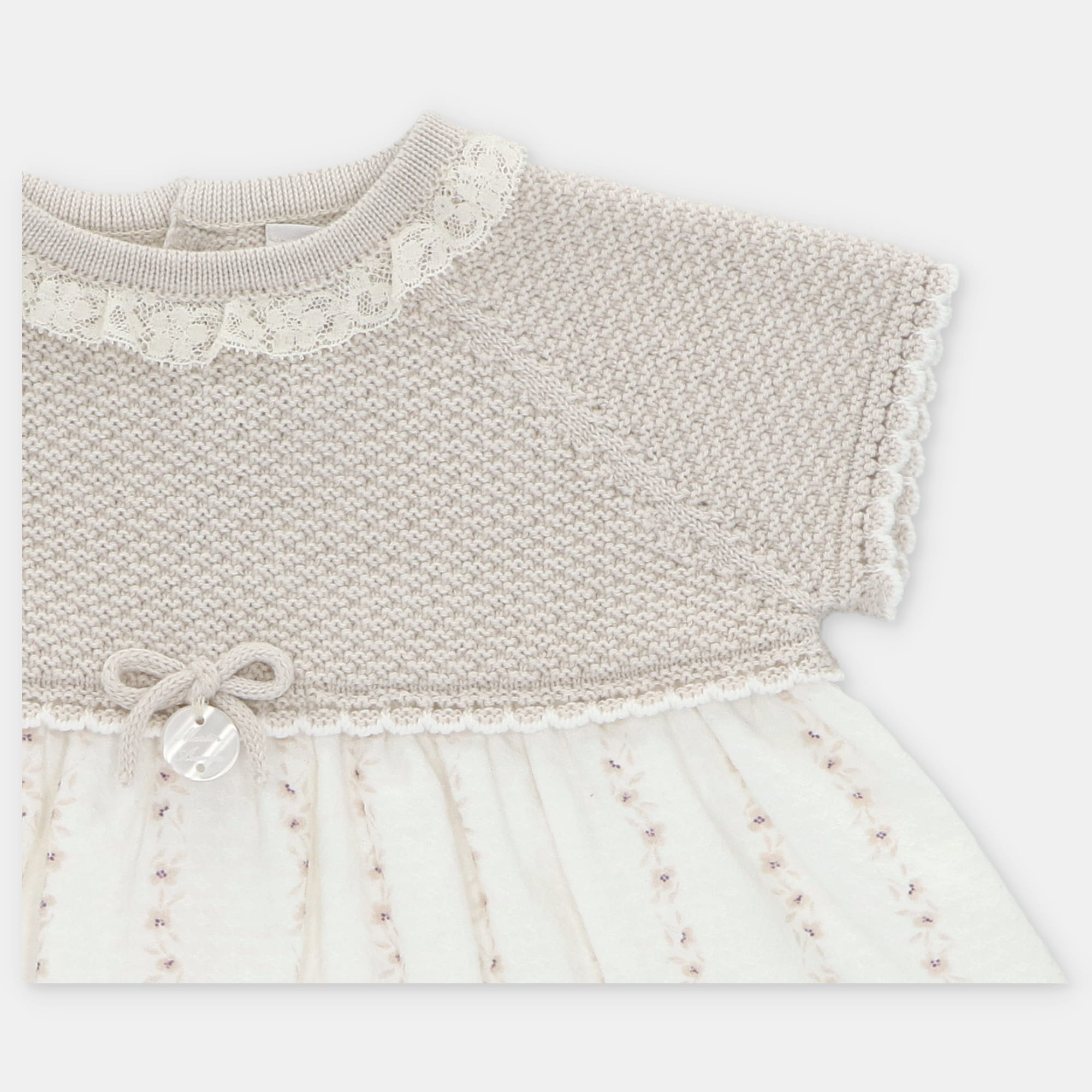 Vestido Punto y Tela Quebec - Imagen 4